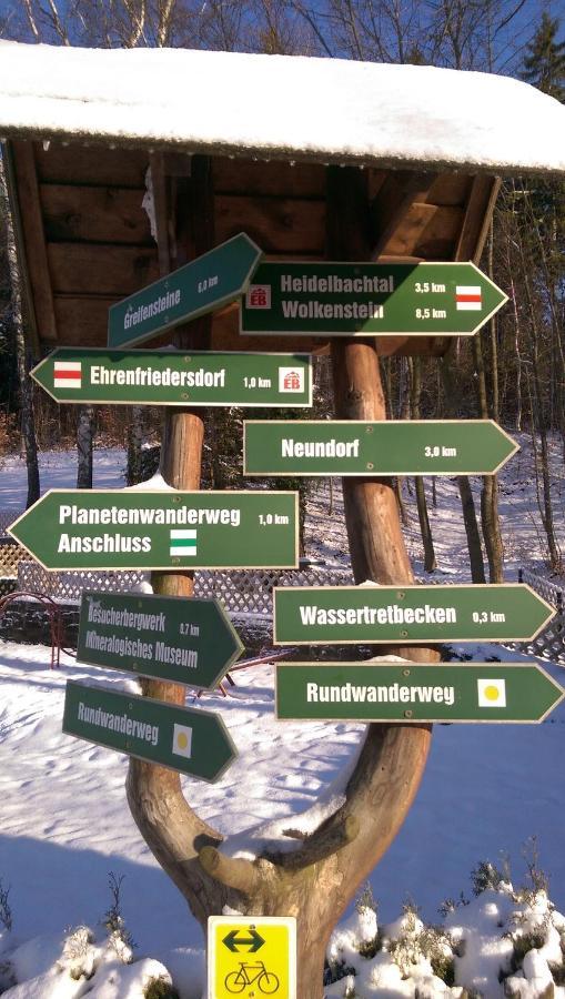 Pension Sommerfrische Ehrenfriedersdorf Esterno foto