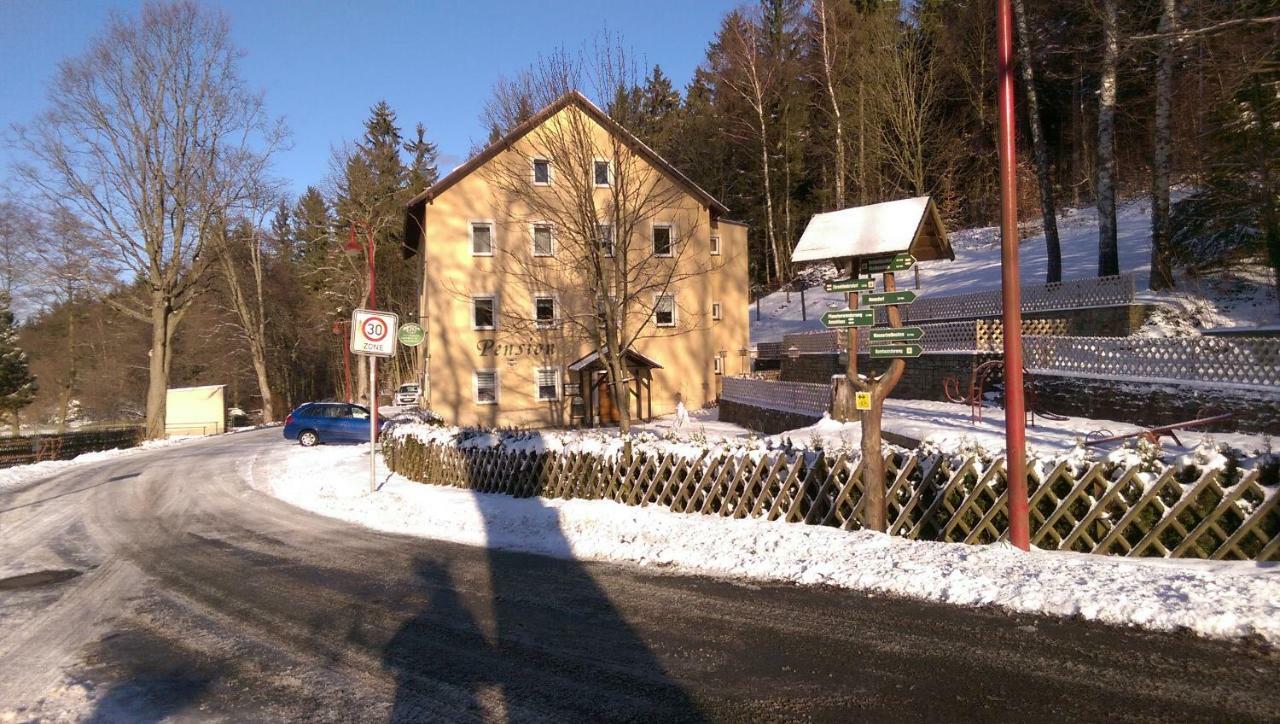 Pension Sommerfrische Ehrenfriedersdorf Esterno foto